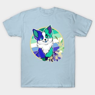 Gay Men Pride corgi T-Shirt